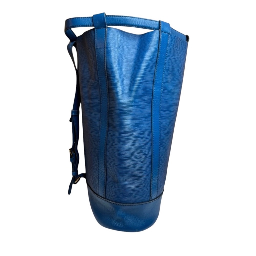 Louis Vuitton Vintage Blue Epi Leather Sling Bag One-Strap Backpack - Picture 2 of 8